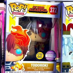My Hero Academia - Todoroki BNHA Funko Pop convention exclusive glow in the dark